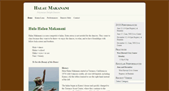 Desktop Screenshot of halaumakanani.com